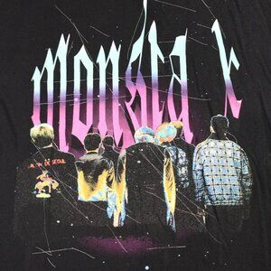Monsta X Shirt XL Black Official Adult